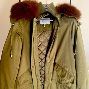Super sale🎉🎉🎉Derak lam 10crosby utility jacket with fur